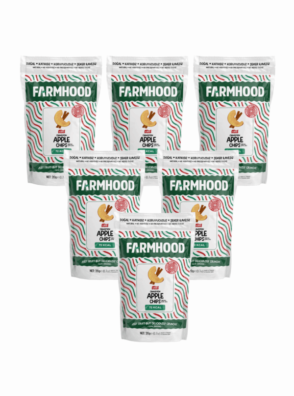 6x Freeze Dried Tarçınlı Elma Cipsi