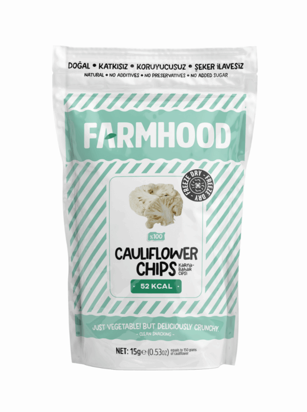 Freeze Dried Karnabahar Cipsi