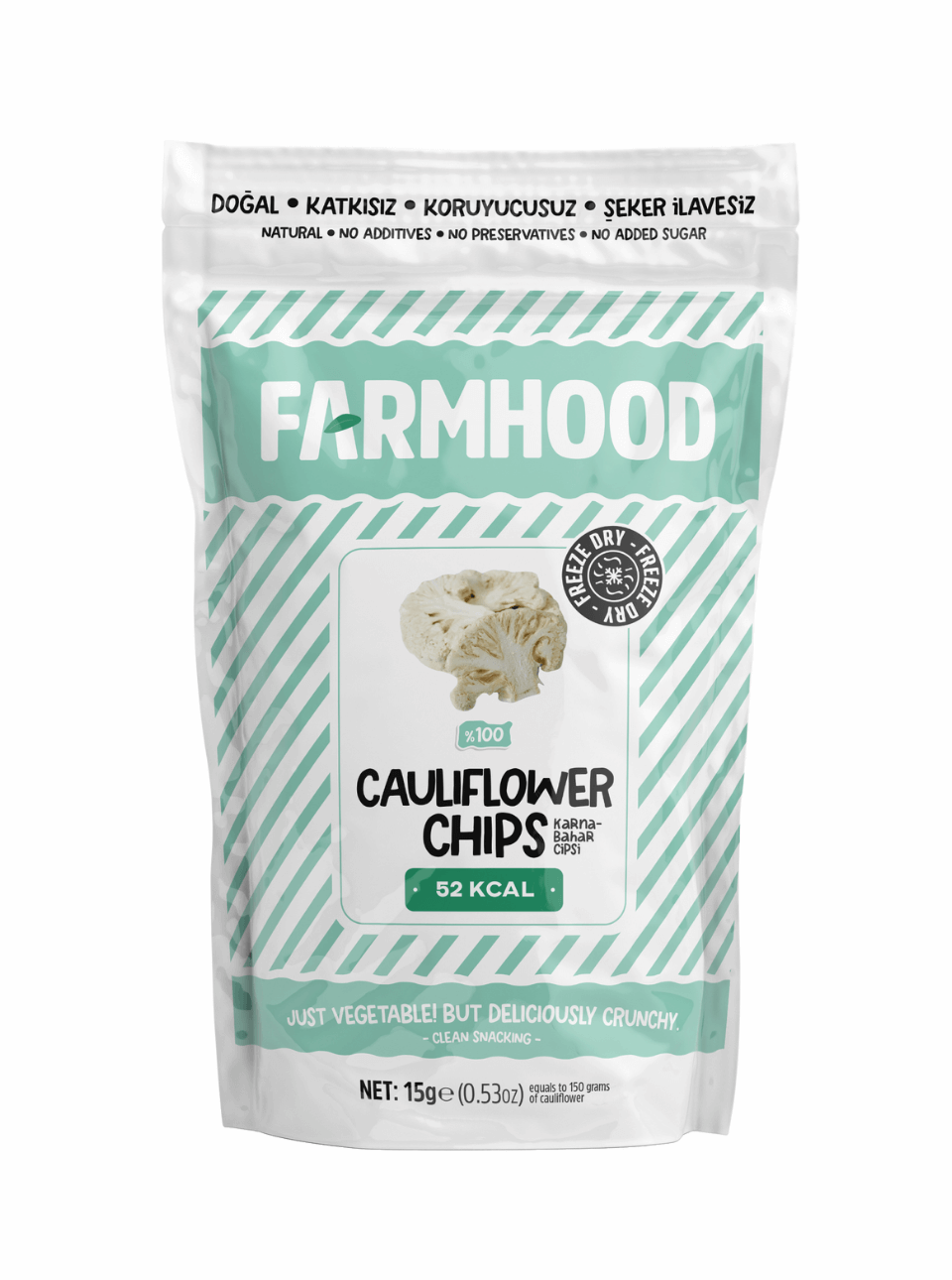 Freeze Dried Karnabahar Cipsi
