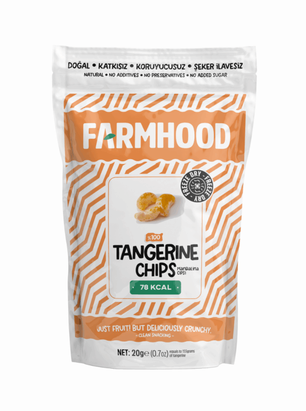 Freeze Dried Mandalina Cipsi