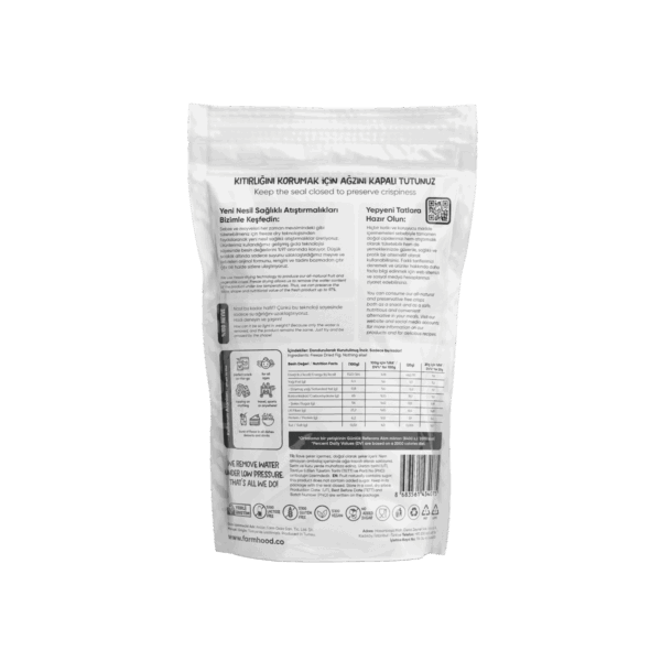 Freeze dried incir cipsi beyaz fonda