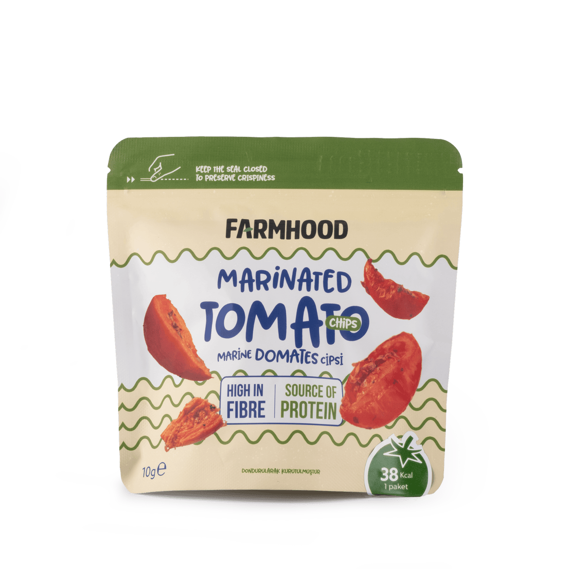 Proteinli Marine Domates Cipsi