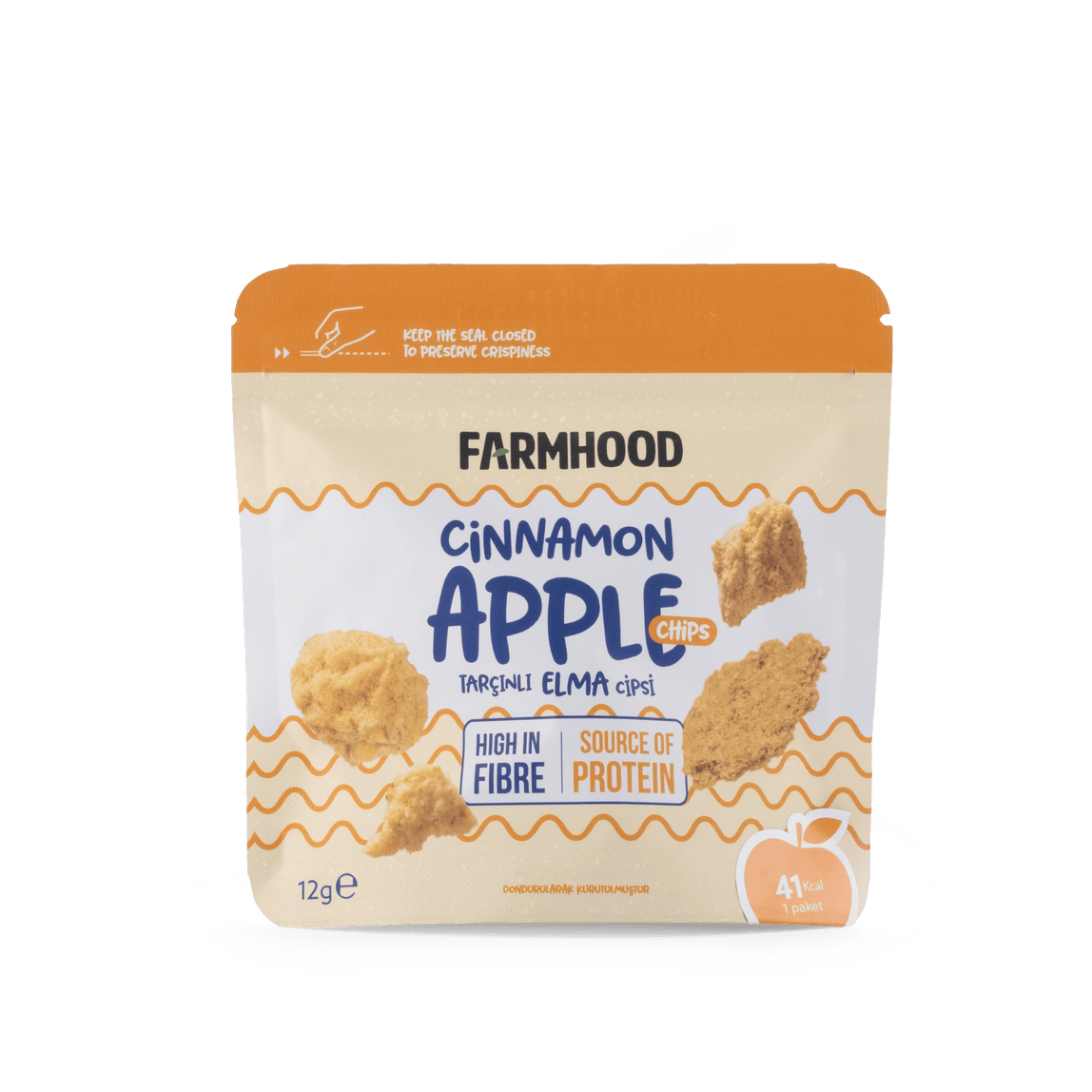 Proteinli Tarçınlı Elma Cipsi